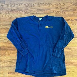 Vintage Notre Dame Henley Shirt
